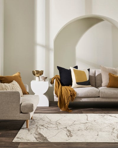 Floor Rug - Monarch Stamford Rita Ivory (160 x 230cm) - OLLO