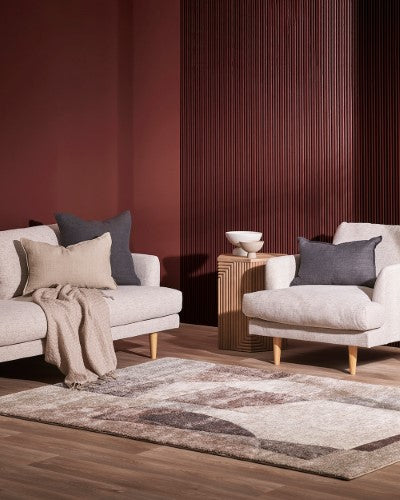 Floor Rug - Barcelona Cassidy Cocoa (160 x 230cm) - OLLO