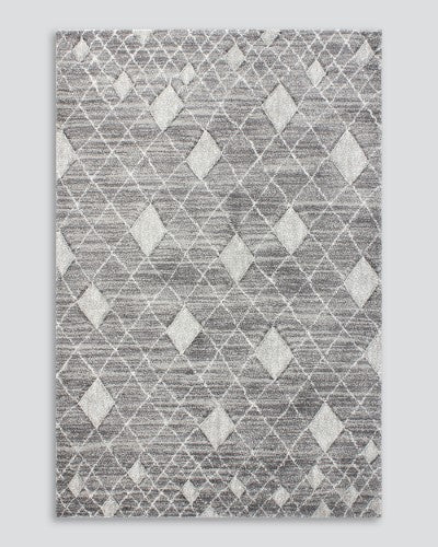 Floor Rug - Barcelona Sabrina Charcoal (160 x 230cm) - OLLO