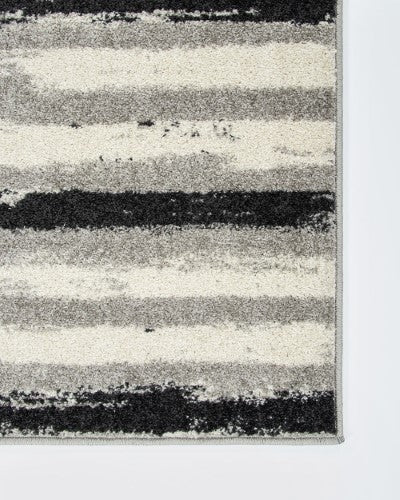 Floor Rug - Savannah Castillo Black (160 x 230cm) - OLLO