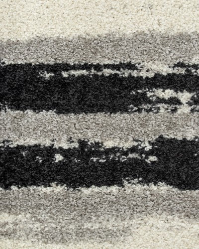 Floor Rug - Savannah Castillo Black (200 x 290cm) - OLLO