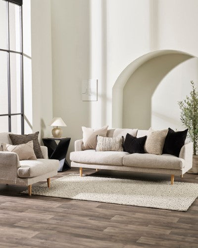 Floor Rug - Miranda Ivory (160 x 230cm) - OLLO
