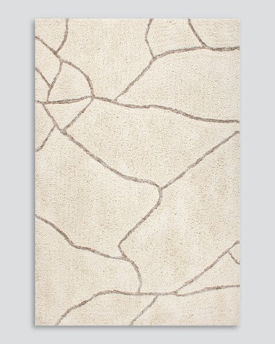 Floor Rug - Aria Ivory (200 x 290cm) - OLLO