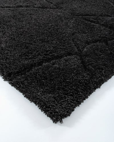 Floor Rug - Aria Charcoal (200 x 290cm) - OLLO