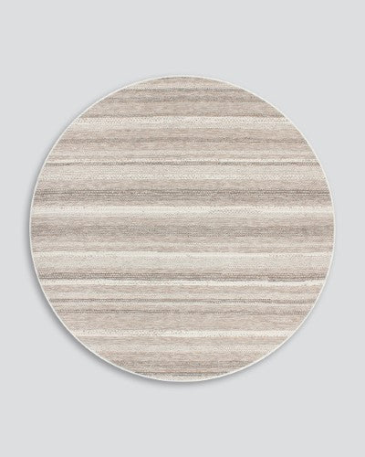 Floor Rug - Cape Cod St Ives Sand (195cm dia) - OLLO