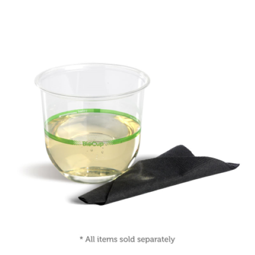 Cup Bioplastic 360ml Tumbler Clear (96 dia x 84mm H) - 50PC