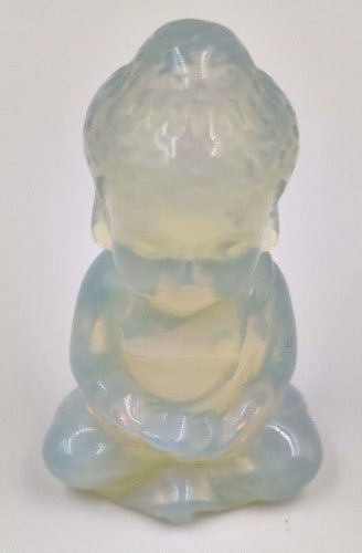Figurine - Gemstone Buddha Opalite (5cm)