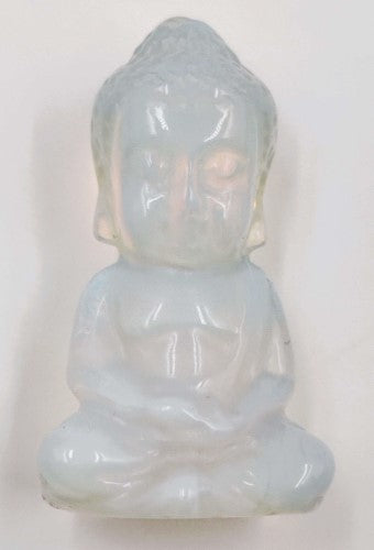 Figurine - Gemstone Buddha Opalite (5cm)