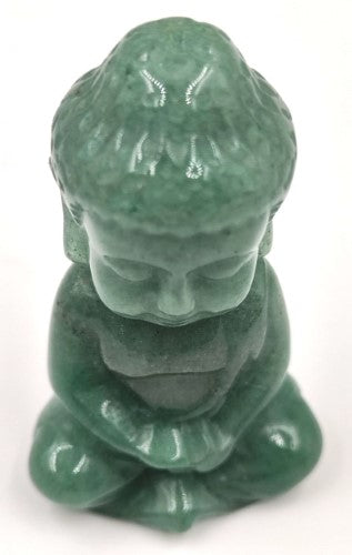 Figurine - Gemstone Buddha Green Aventurine (5cm)