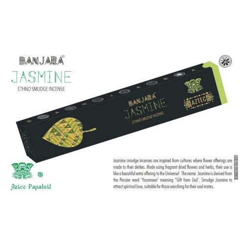 Incense - BANJARA 15gms Jasmine (Box of 12)