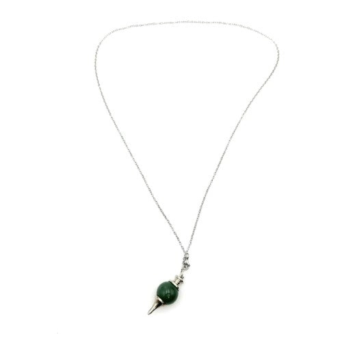 Pendulum Necklace - Aventurine (70 x 4cm)