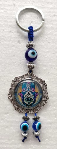 Keying - Hamsa Hand with Evil Eye 14cm (Set of 6)