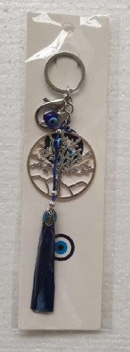 Keyring - Tree of Life with Evil Eye 20cm (Set of 6)
