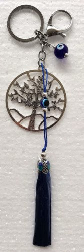Keyring - Tree of Life with Evil Eye 20cm (Set of 6)