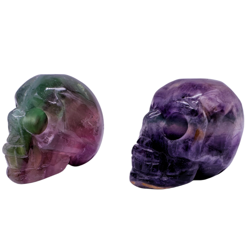 Ornament - Fluorite Skull (2.7cm)