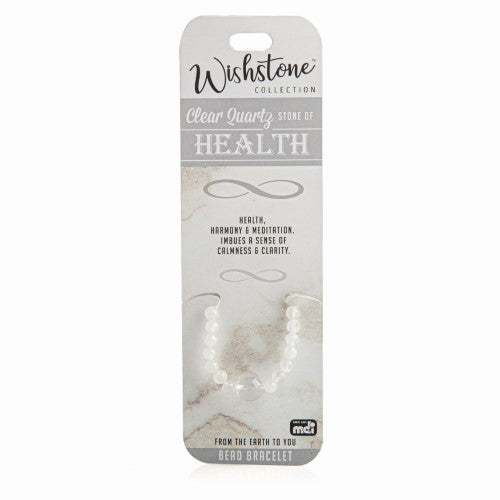 Bead Bracelet - Wishstone Collection Clear Quartz (Set of 3)