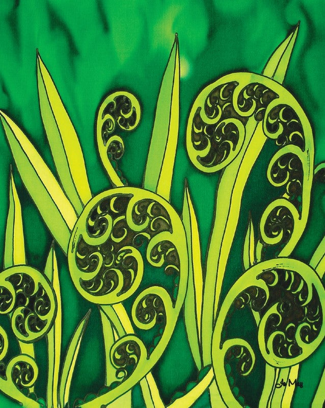 Jo May Small Print 20 x 25cm Koru