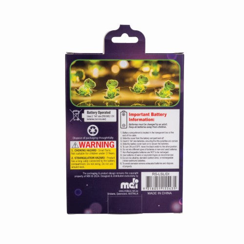 LED String Light - Dino (Set of 3)