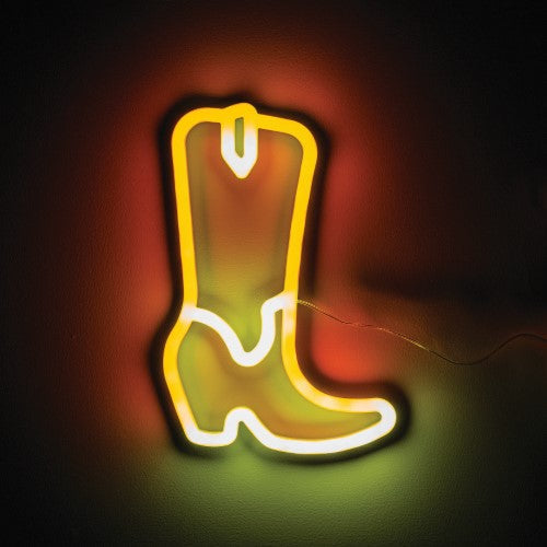 LED Wall Light - Cowboy Boot (24.5cm)