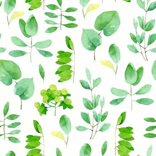 Cocktail Napkin - Fresh Leaves