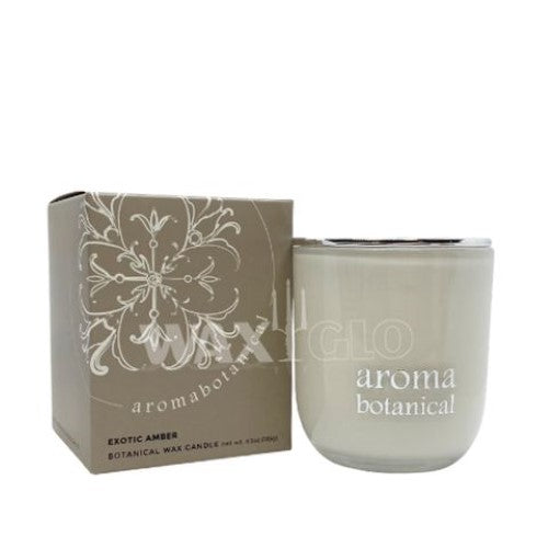 Aromabotanicals - 185g Jar Candle -Exotic Amber