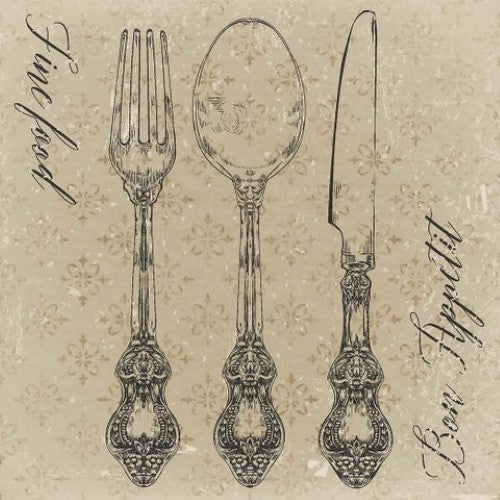 Luncheon Napkin - Fine Food