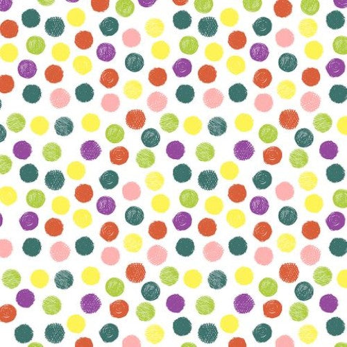 Luncheon Napkin -Playful Dots