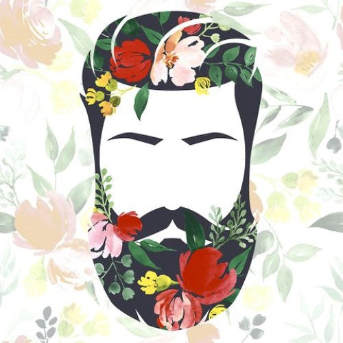 Luncheon Napkin -Beard N Flowers