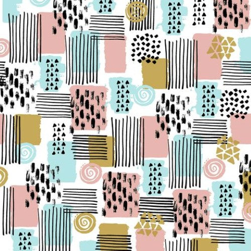 Luncheon Napkin -Pattern Mix