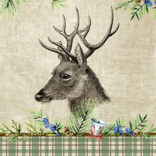 Luncheon Napkin - Deer