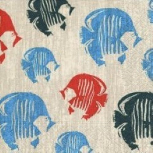 Luncheon Napkin -Butterfly Fish