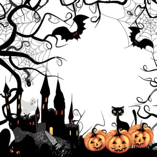 Luncheon Napkin -Spooky