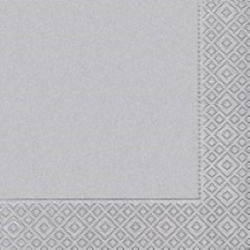 Luncheon Napkin - Uni Silver