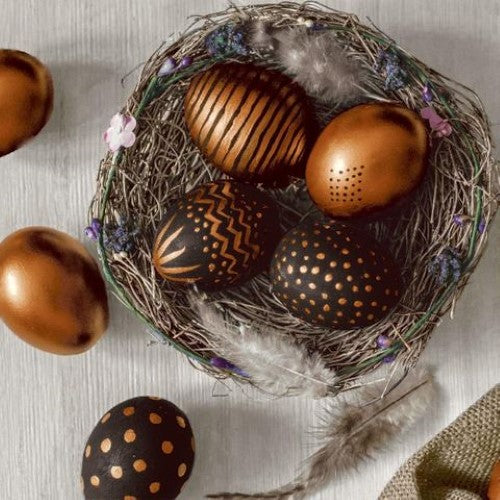 Cocktail Napkin - Golden Nest