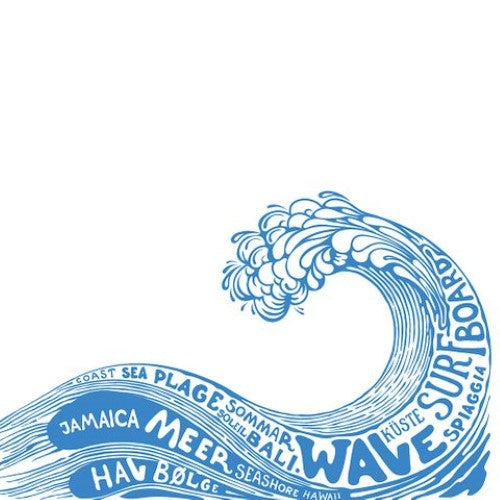 Luncheon Napkin - Ocean Waves