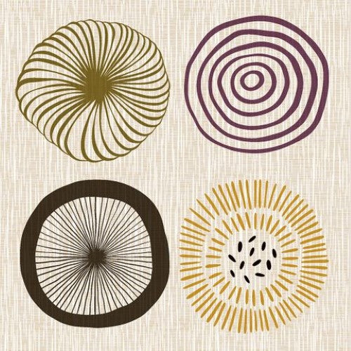 Cocktail Napkin - Forms of Nature