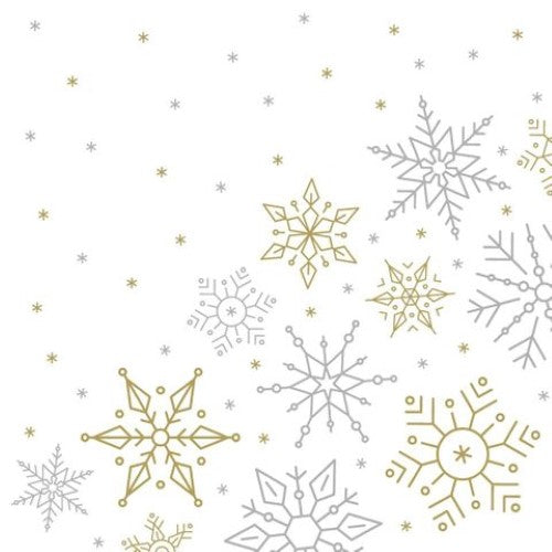 Luncheon Napkin - Glistening Snow