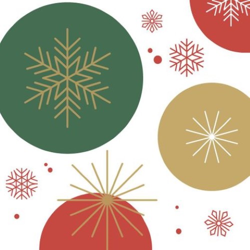 Luncheon Napkin - Joyful Pattern