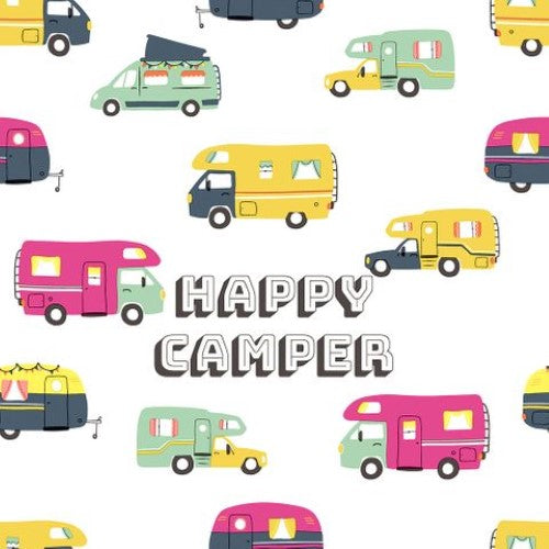 Luncheon Napkin - Happy Camper