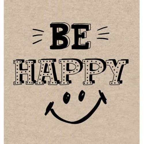 Cocktail Napkin - Happy Smiley