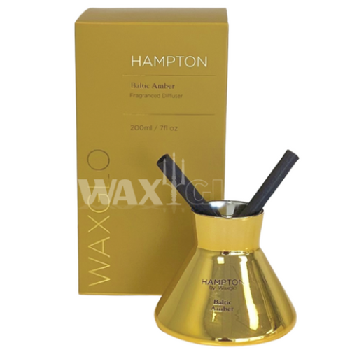 Waxglo Hampton - 200ml Reed Diffuser -Baltic Amber