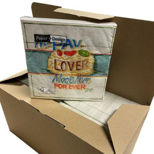 Luncheon Napkin - Pav Lover (12)