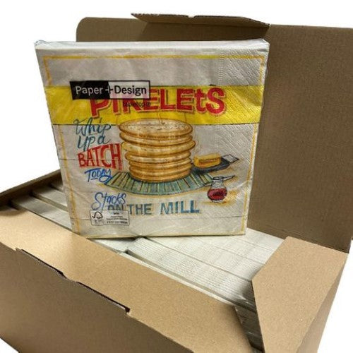 Luncheon Napkin - Pikelets (12 Packs)
