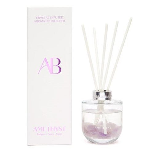 Aromabotanicals - Diffuser With Crystals -Amethyst (6)