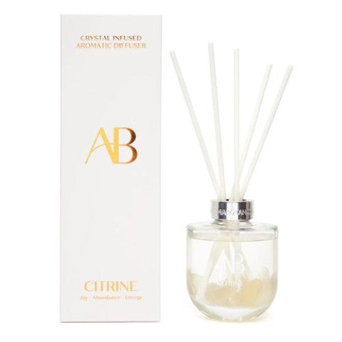 Aromabotanicals - Diffuser With Crystals -Citrine (6)