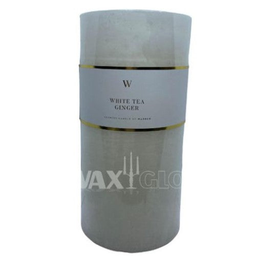 Waxglo Scented Candle - 90x180mm W-SCENTED RANGE CYLINDER -WHITE