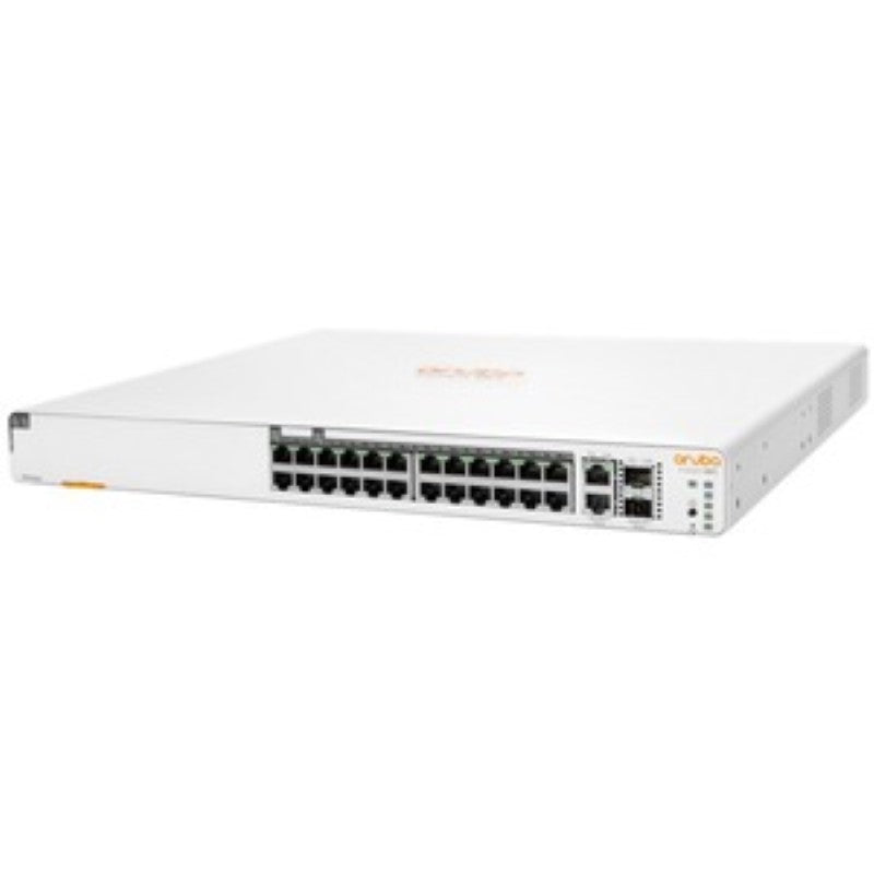 Aruba Instant On 1960 24G 20p Class4 4p Class6 PoE 2XGT 2SFP+ 370W Switch - 26 P