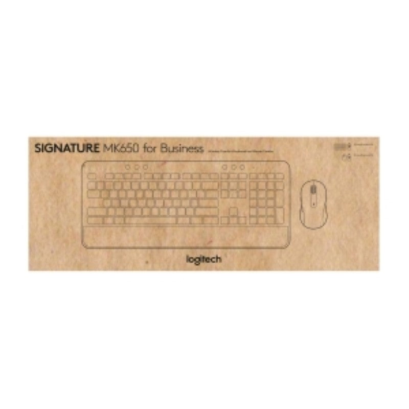 Logitech Signature MK650 Combo for Business Wireless Mouse and Keyboard Combo -