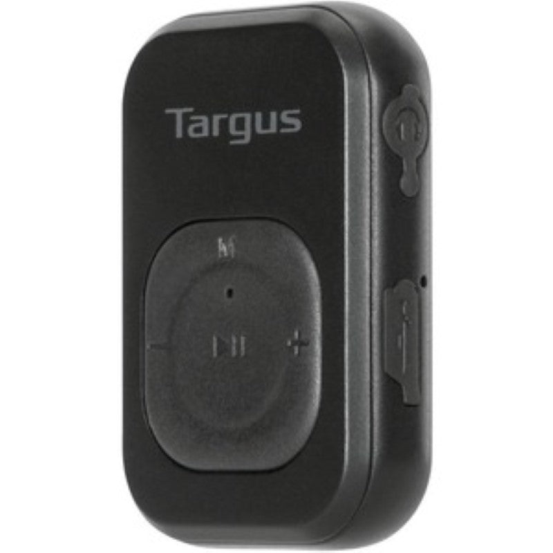 Targus Bluetooth Audio Transmitter & Receiver, compact device for seamless audio streaming with Bluetooth 5.0 technology.