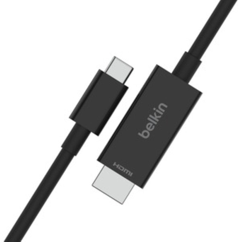 Belkin Connect USB-C to HDMI Cable - 2 m HDMI/USB-C A/V Cable for Chromebook, Ma